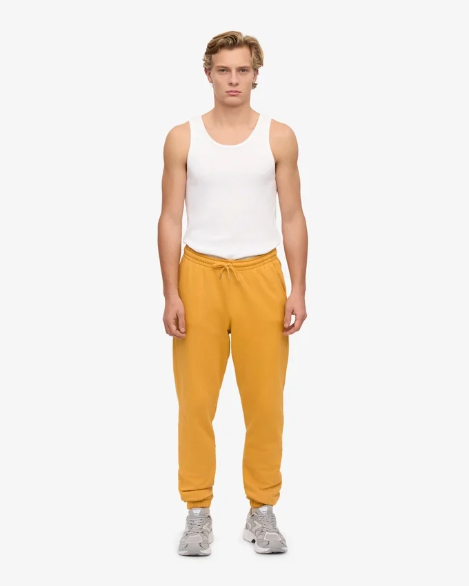 Pantalons de survêtement bio - Jaune brûlé
