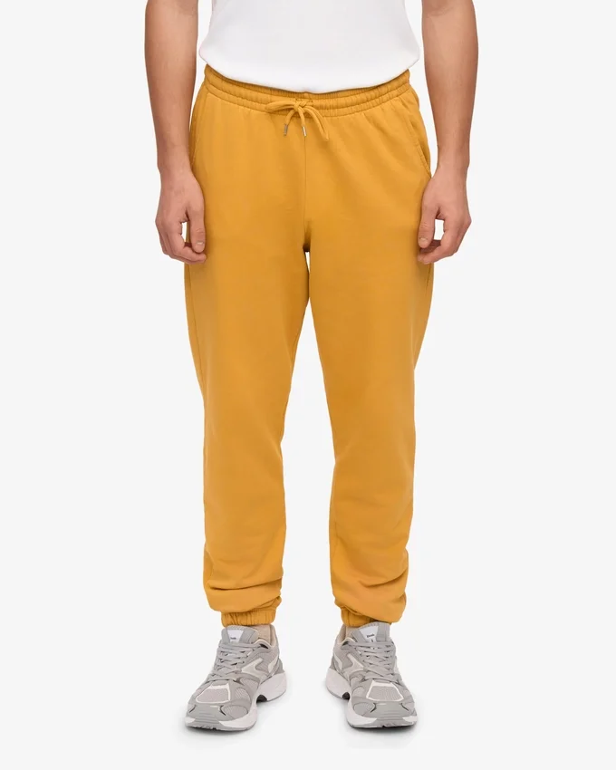 Pantalons de survêtement bio - Jaune brûlé