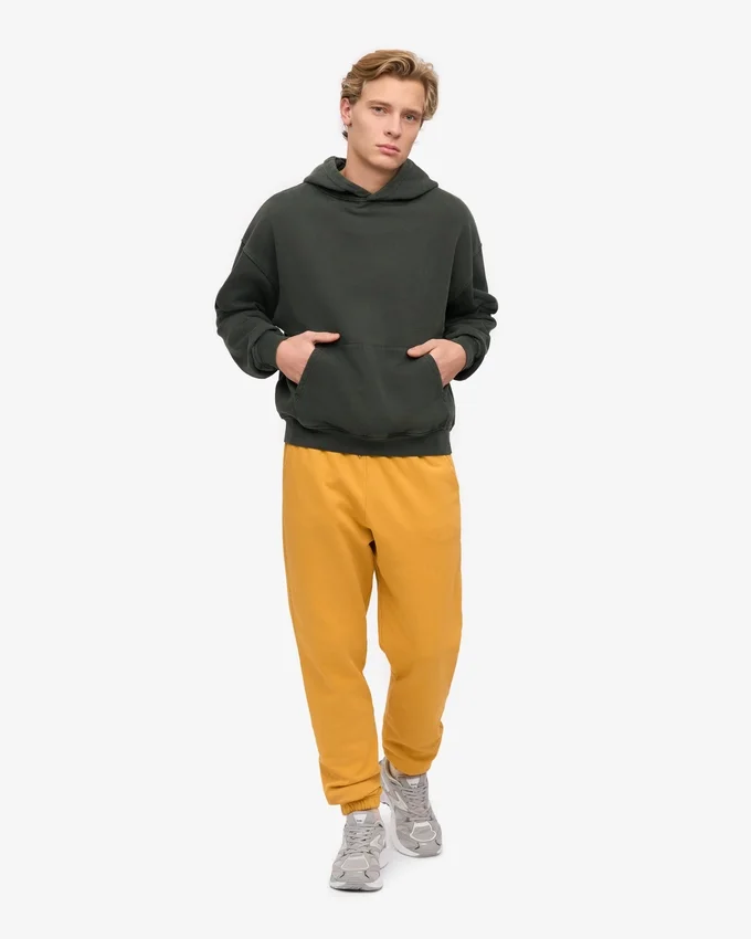 Pantalons de survêtement bio - Jaune brûlé