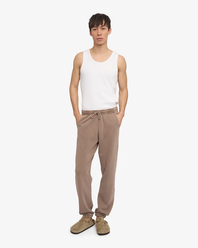 Pantalons de survêtement bio - Kaki délavé
