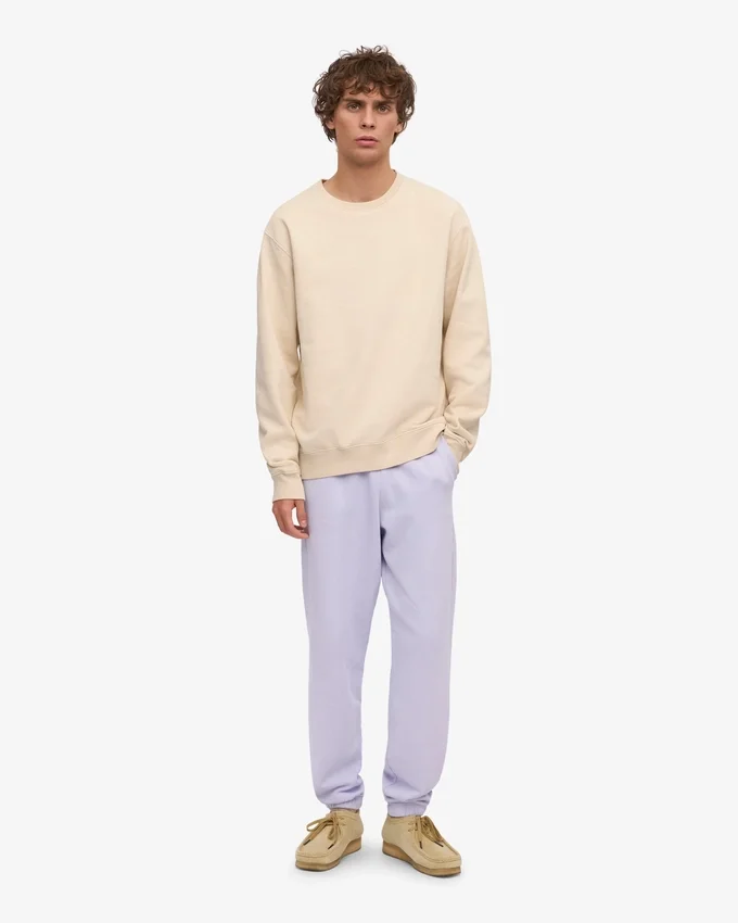 Pantalons de survêtement bio - Lavande douce