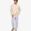 Pantalons de survêtement bio - Lavande douce