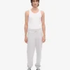Pantalons de survêtement bio - Mélange neige