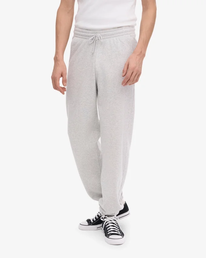 Pantalons de survêtement bio - Mélange neige
