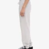 Pantalons de survêtement bio - Mélange neige