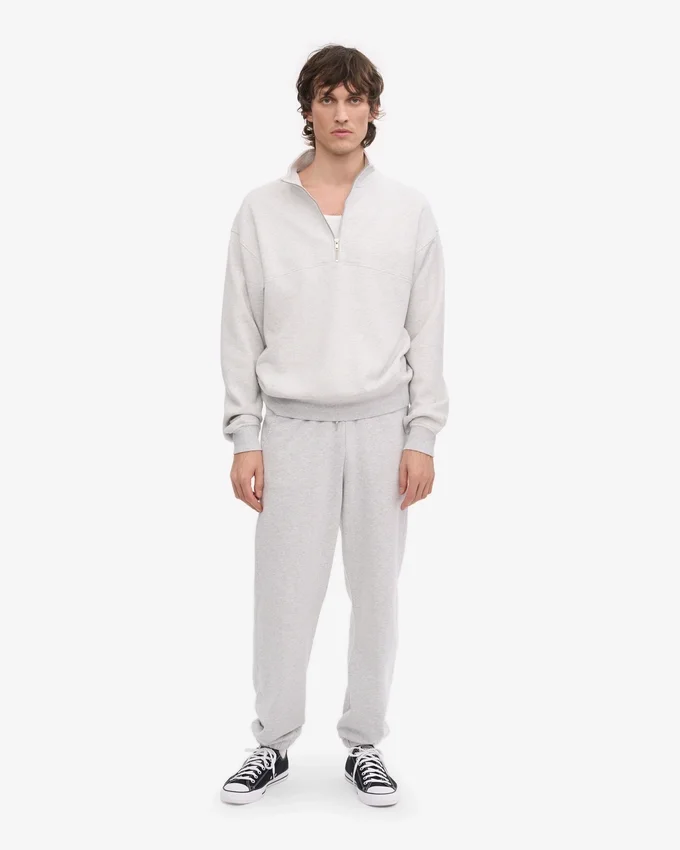 Pantalons de survêtement bio - Mélange neige