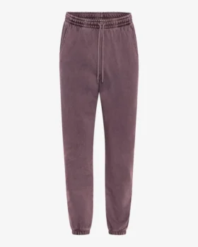 Pantalons de survêtement bio - Raisin délavé
