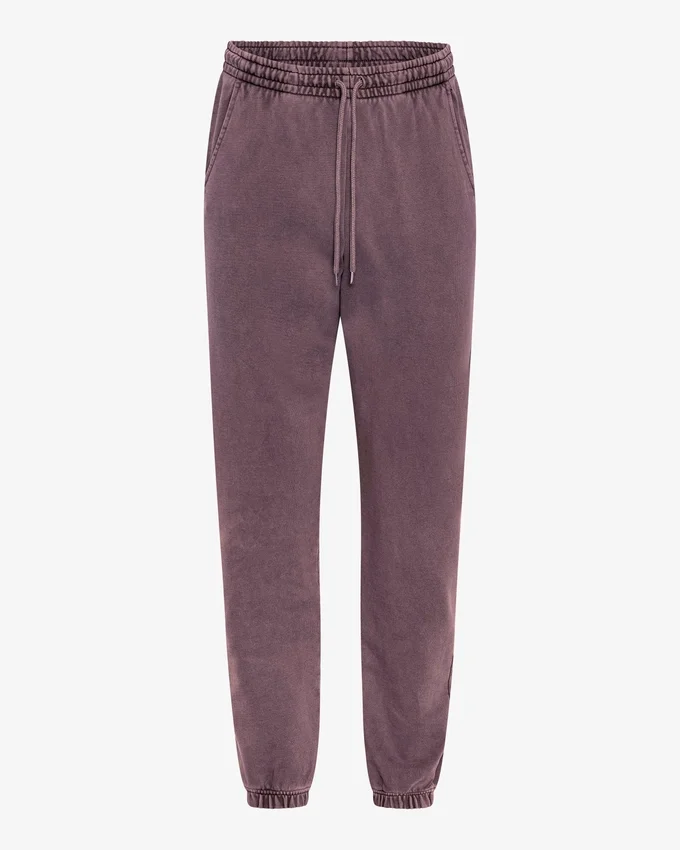 Pantalons de survêtement bio - Raisin délavé