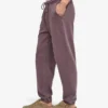 Pantalons de survêtement bio - Raisin délavé