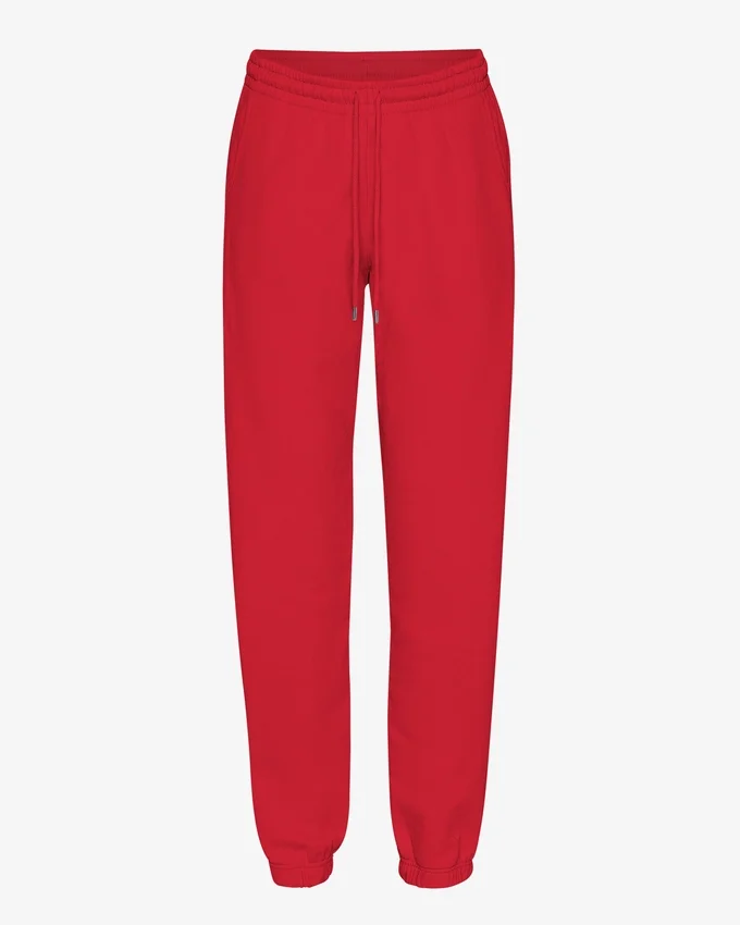 Pantalons de survêtement bio - Rouge écarlate