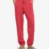 Pantalons de survêtement bio - Rouge délavé