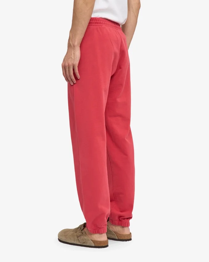 Pantalons de survêtement bio - Rouge délavé