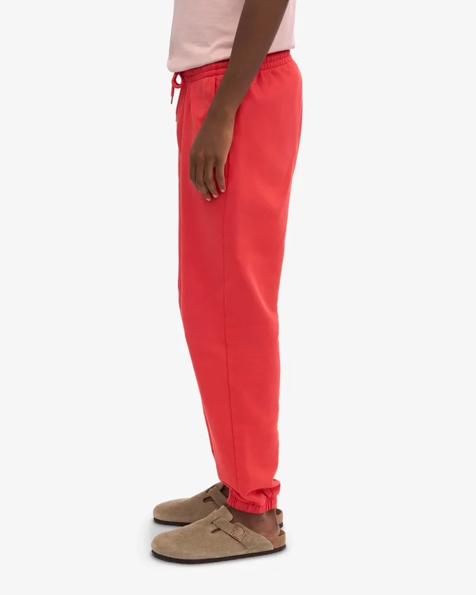 Pantalons de survêtement bio - Rouge mandarine
