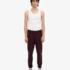 Pantalons de survêtement bio - Rouge sang de bœuf
