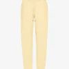 Pantalons de survêtement en coton bio - Jaune pâle