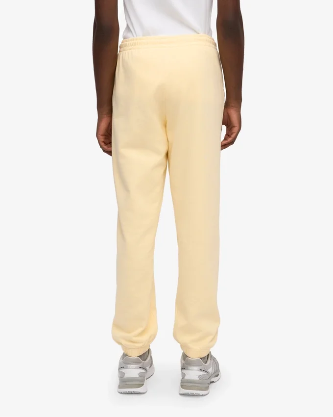 Pantalons de survêtement en coton bio - Jaune pâle