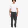 Pantalons de survêtement en coton bio - Noir délavé