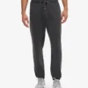 Pantalons de survêtement en coton bio - Noir délavé