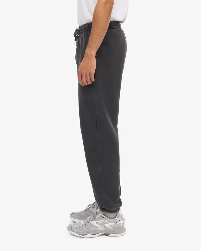 Pantalons de survêtement en coton bio - Noir délavé