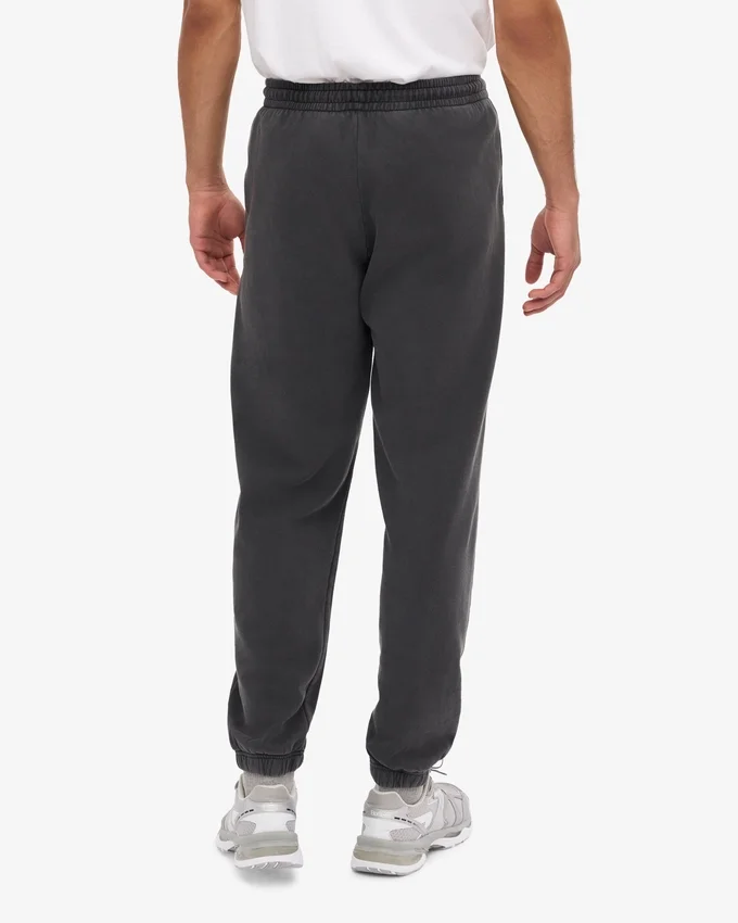 Pantalons de survêtement en coton bio - Noir délavé