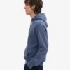 Pull à capuche Classic Organic en coton bio - Bleu Neptune