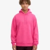 Pull à capuche Classic Organic en coton bio - Rose bubble-gum