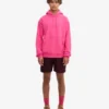 Pull à capuche Classic Organic en coton bio - Rose bubble-gum