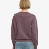 Pull Classic Organic à col rond en coton bio pour femme - Faded Grape