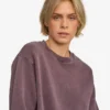 Pull Classic Organic à col rond en coton bio pour femme - Faded Grape