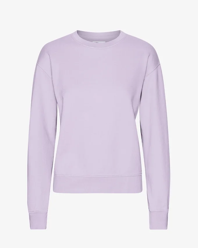 Pull Classic Organic en coton bio pour femme - Lavande douce