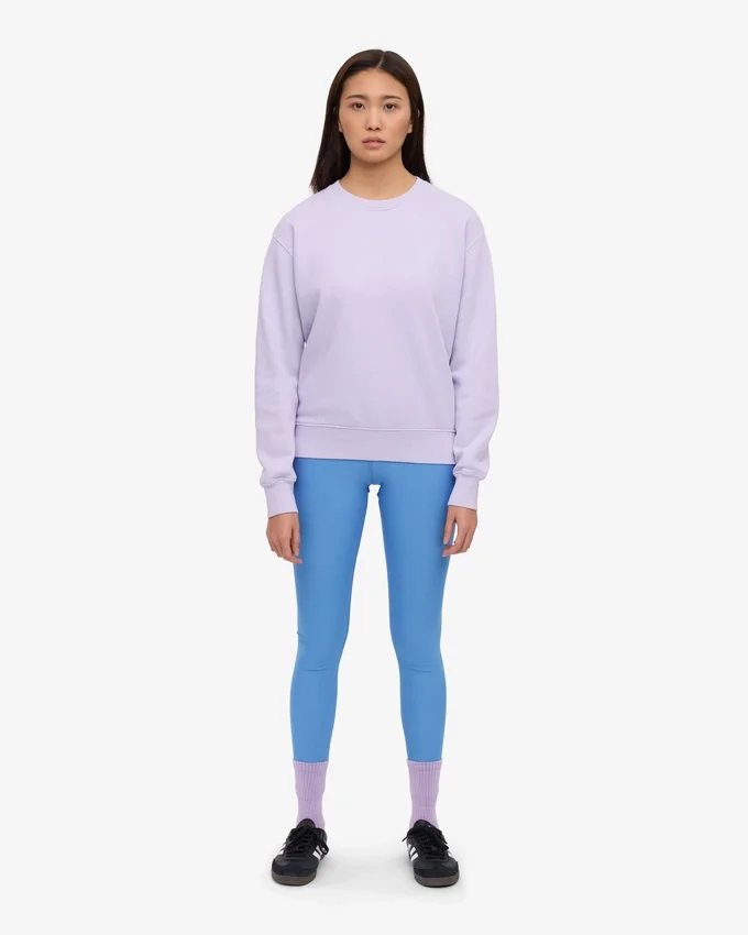 Pull Classic Organic en coton bio pour femme - Lavande douce