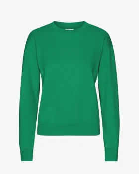 Pull Classic Organic en coton bio pour femme - Vert Kelly