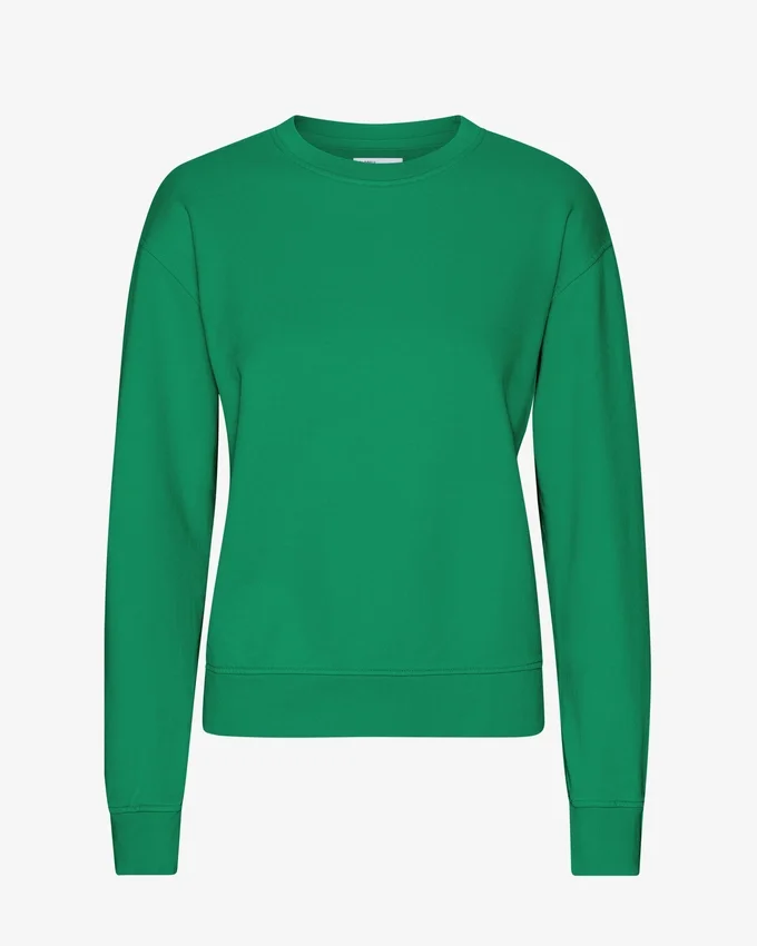 Pull Classic Organic en coton bio pour femme - Vert Kelly