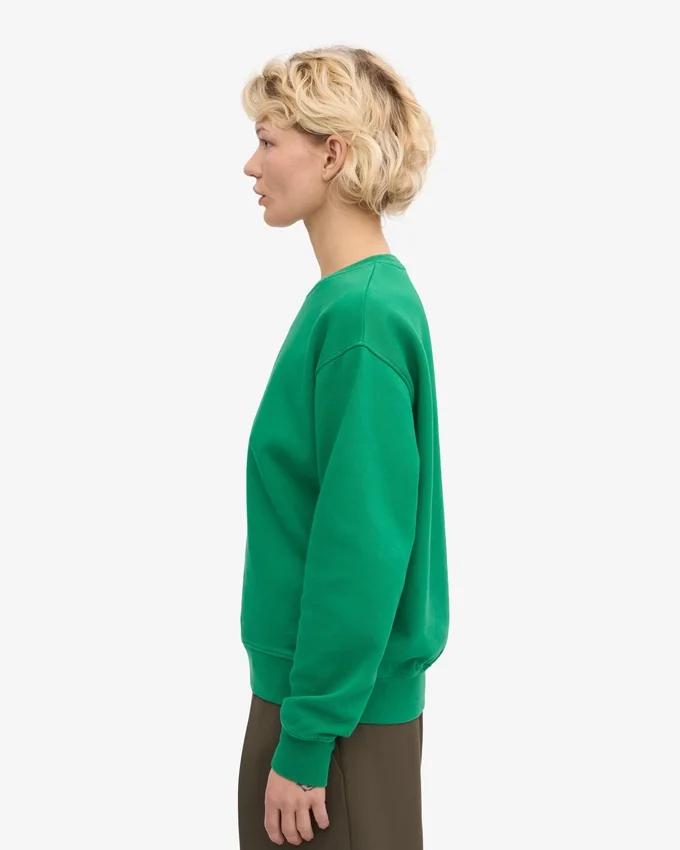 Pull Classic Organic en coton bio pour femme - Vert Kelly