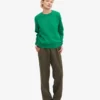 Pull Classic Organic en coton bio pour femme - Vert Kelly