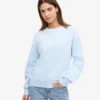 Pull Classic Organic en laine bio pour femme - Bleu polaire