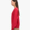 Pull Classic Organic en laine bio pour femme - Rouge écarlate