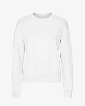 Pull Classic Organic en laine biologique pour femme - Blanc optique