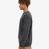Pull classique en laine mérinos - Gris lave