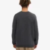 Pull classique en laine mérinos - Gris lave
