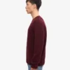 Pull classique en laine mérinos - Rouge sang de bœuf