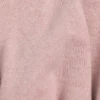 Pull à col rond en laine mérinos légère - Rose délavé