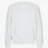 Pull à col rond oversize en coton bio - Snow Melange