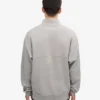 Pull col zippé bio - Gris chiné