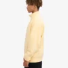 Pull col zippé bio - Jaune pâle