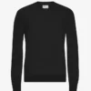 Pull en laine mérinos légère - Noir intense