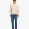 Pull oversize bio - Blanc ivoire