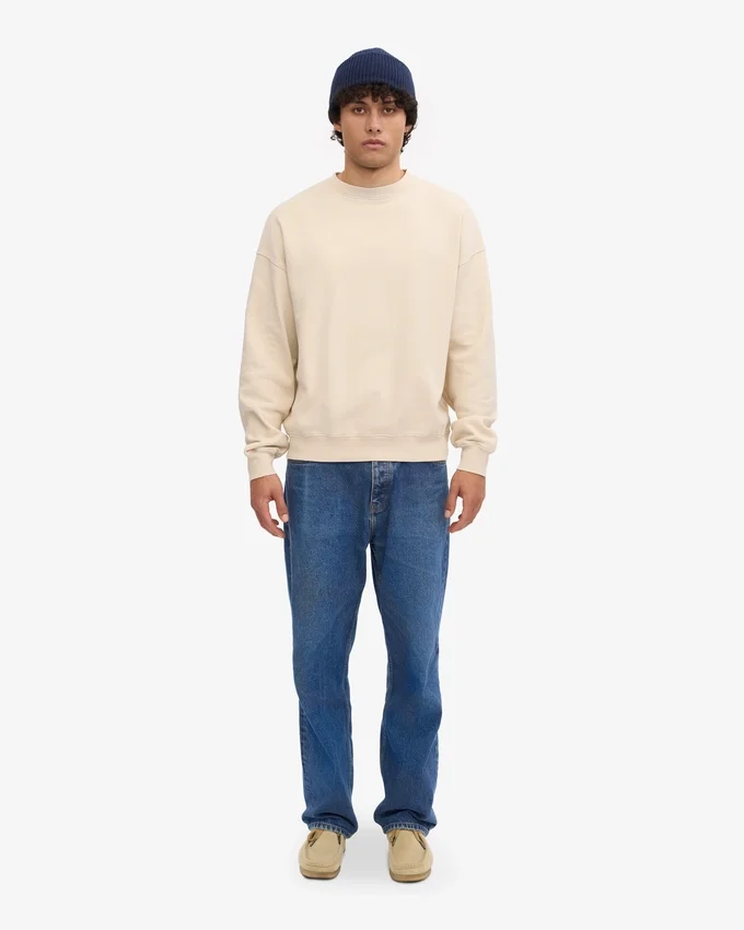 Pull oversize bio - Blanc ivoire