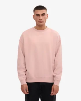 Pull oversize bio – Rose délavé