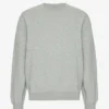 Pull oversize en coton bio - Gris chiné